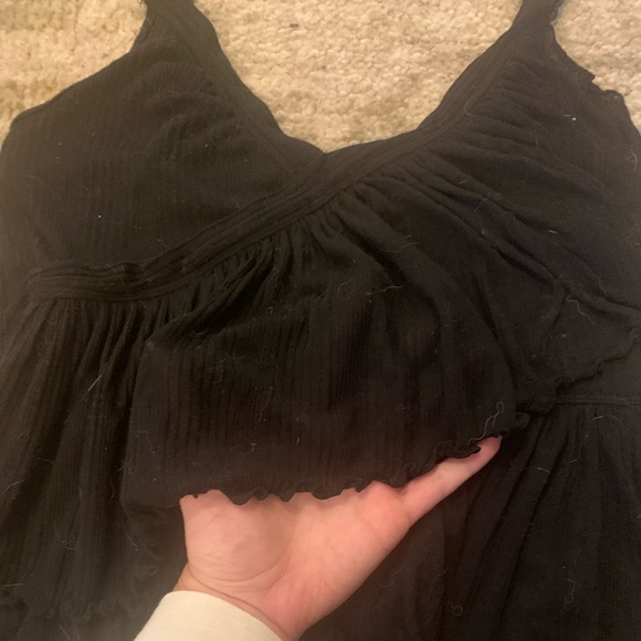 Free people ruffled tank crop - Picture 2 of 5